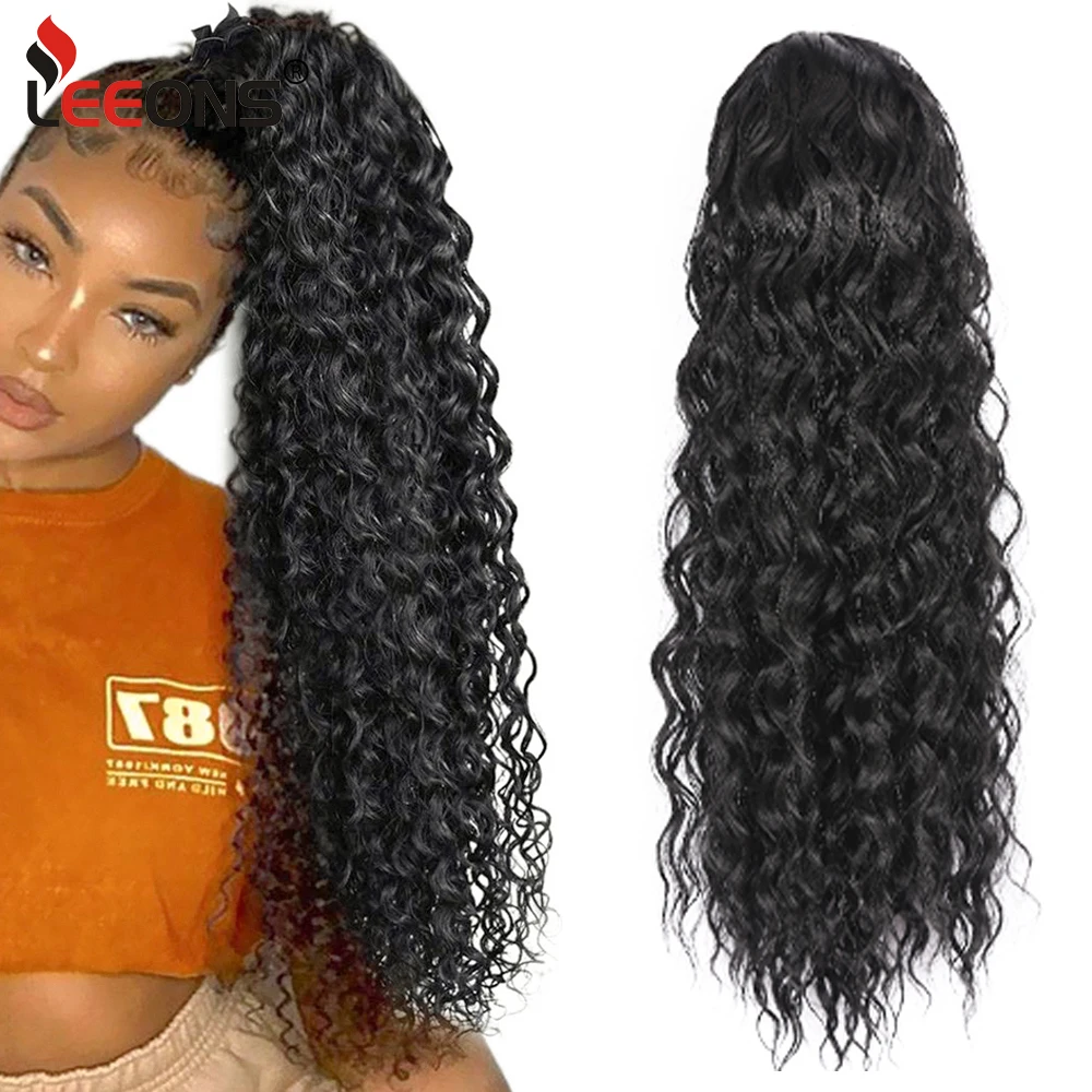 

Synthetic Drawstring Ponytail Curly Ponytail Frizzy Kinkled Kinky Straight Ponytail Hair Extension16 22 Inch For Women Girls