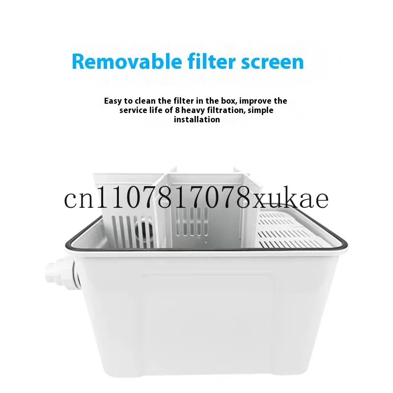 Bild 7: Dentallabor Gips-Sedimentationstank Filtrations- und Abscheidungsbehälter Klinik-Dentalgipsfilter Gipsfalle