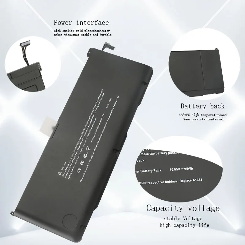Imagem -03 - Dxt-bateria do Portátil para Apple Macbook Pro A1383 17 em A1297 2011 Versão Versão 0207149-a10 Mc725ll a Md311ll a Mb604l Novo