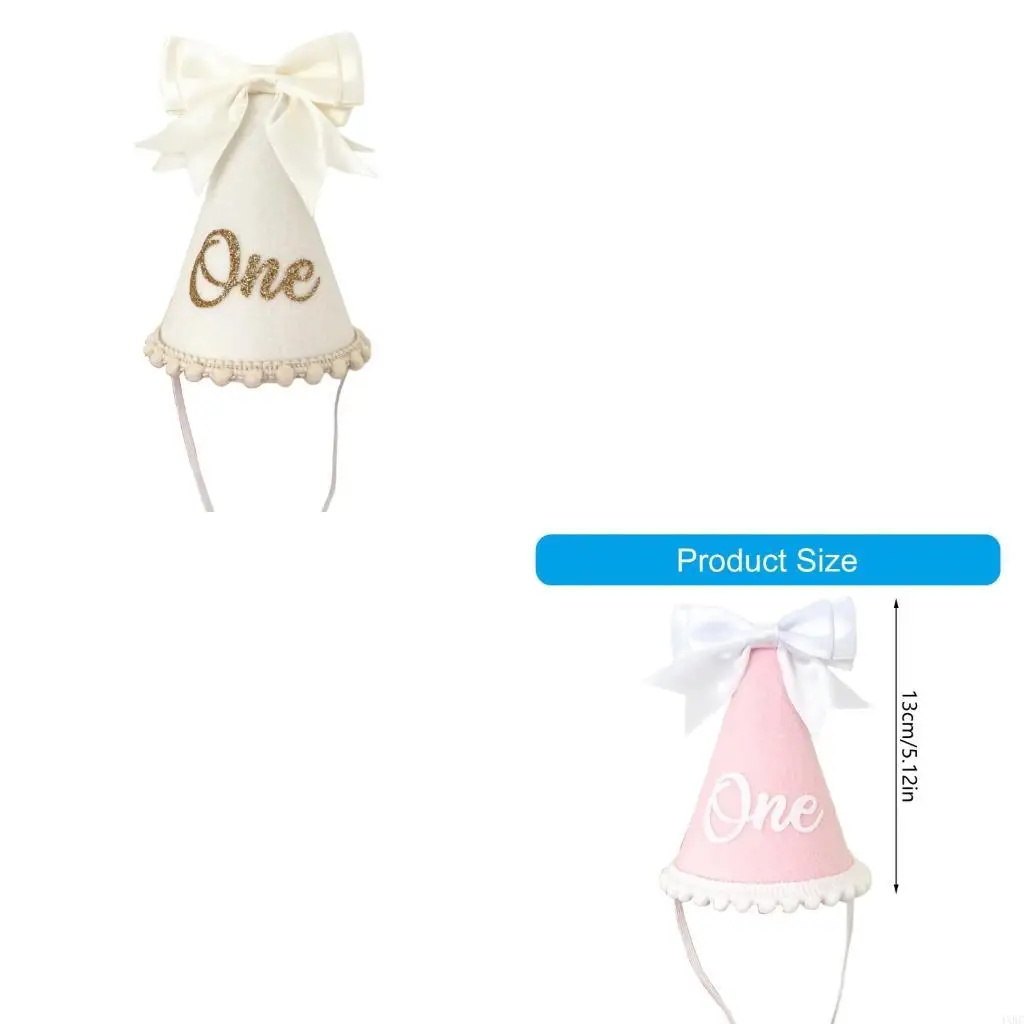 

Удобная ткань детская шляпа по случаю дня рождения со сладким бахнотом для 1 -летнего 4xbc