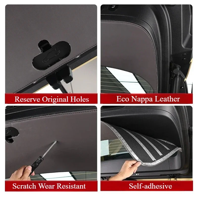 Custom Precise Fit Easy Install Waterproof Parts For Leapmotor B05 Tailgate Anti-Kick Mat Thick Sponge Trunk Protective Pad