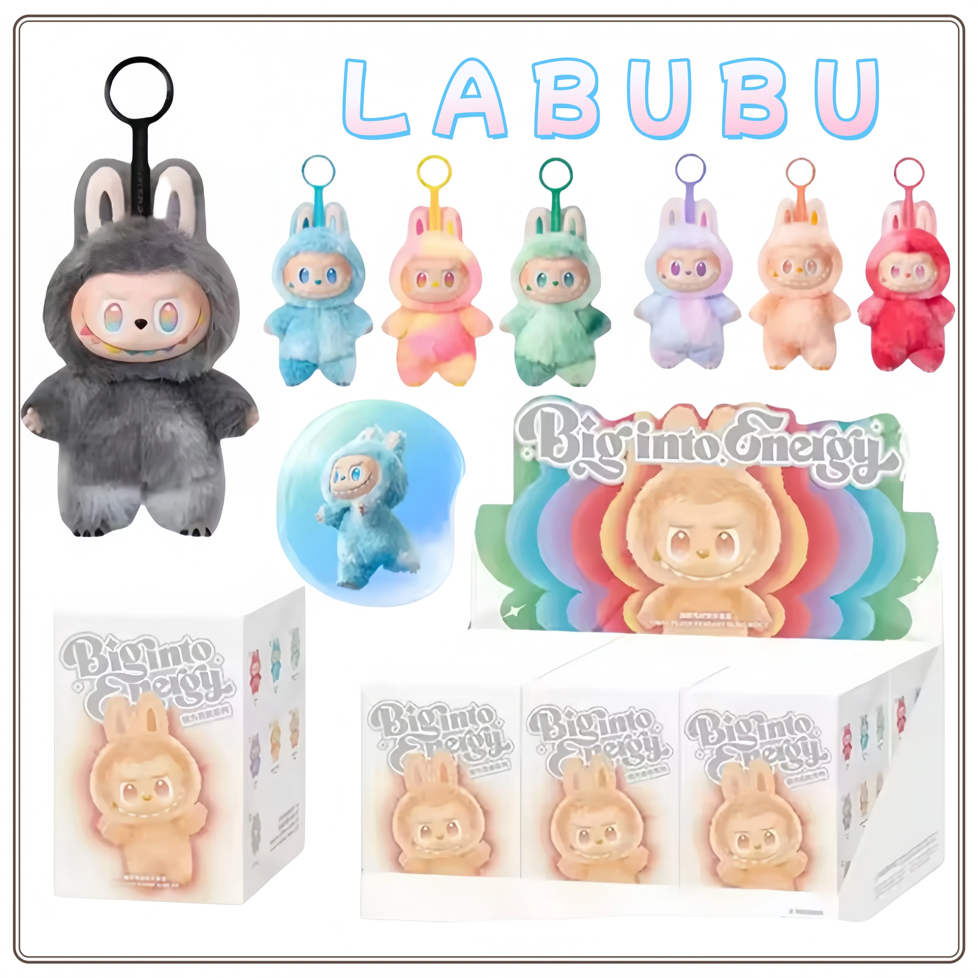 

Labubu The Monsters V3 Series слепая коробка Тедди виниловая основа игрушка анимированные персонажи загадочная коробка-сюрприз брелок детский подарок