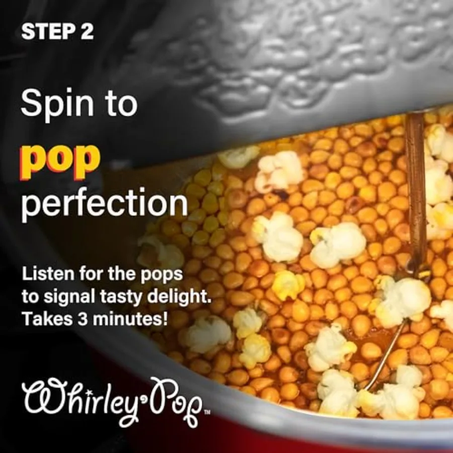 Aluminum Popcorn Popper 5