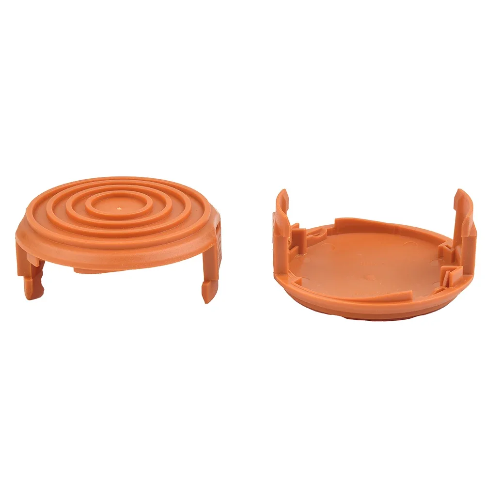 Hot New Practical High Quality Line Cover Spool Cap 2pcs ABS 184E WA0037 Accessories Cover For WORX GT/WG Parts