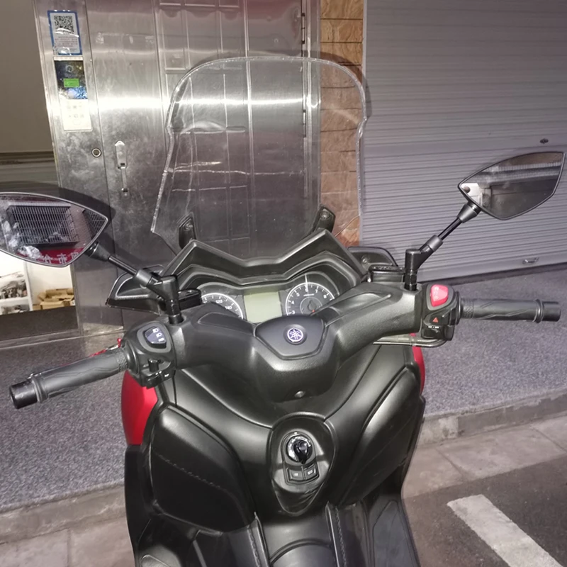 Aluminum Motorcycle Handlebar Rear View Mirrors Anti-glare Mirror for SYM CRUISYM 125 200 250 300