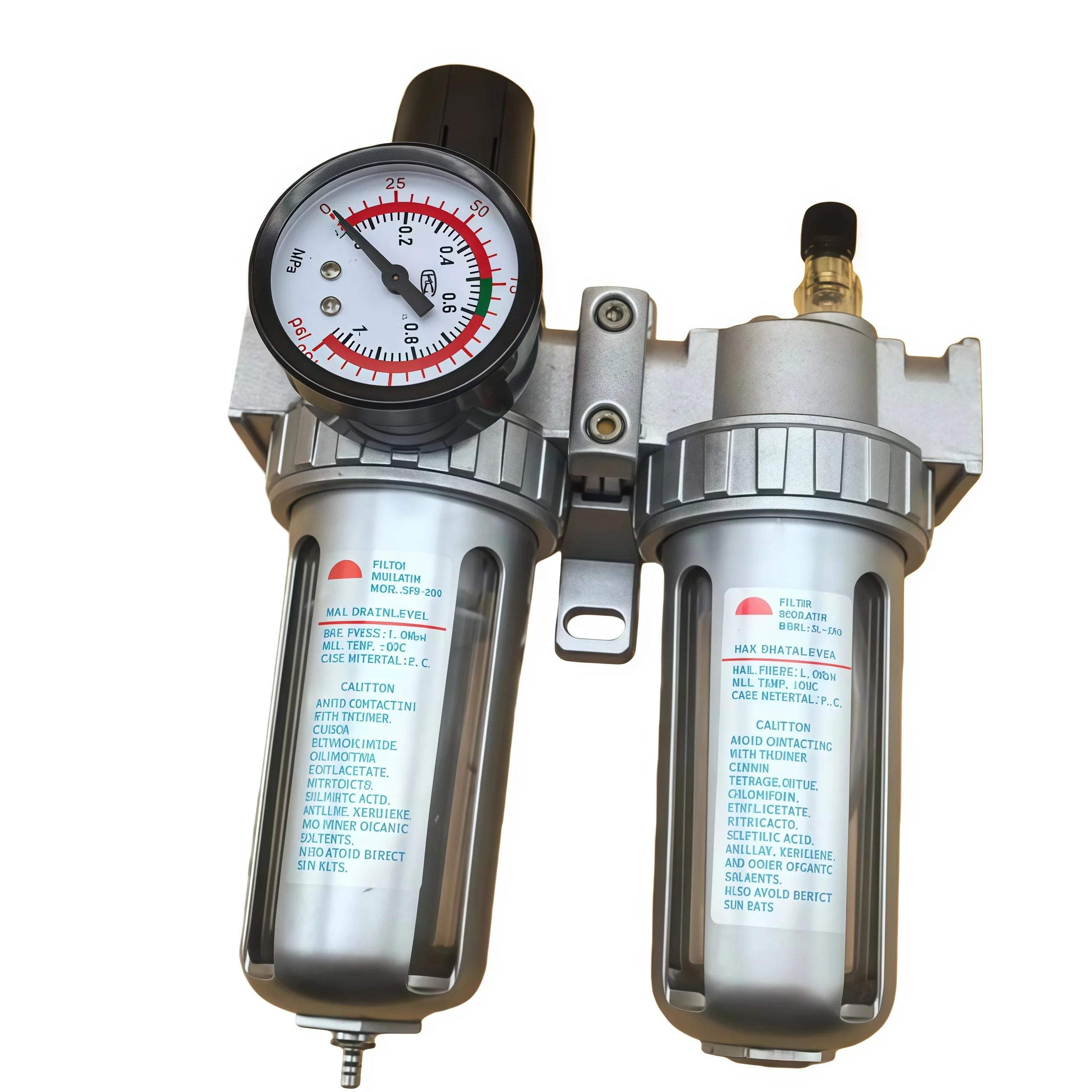 SFC-400 SFC-300 SFC-200 Luftkompressor Luftfilterregler Öl Wasserabscheider Falle Filter Regelventil Automatischer Ablass