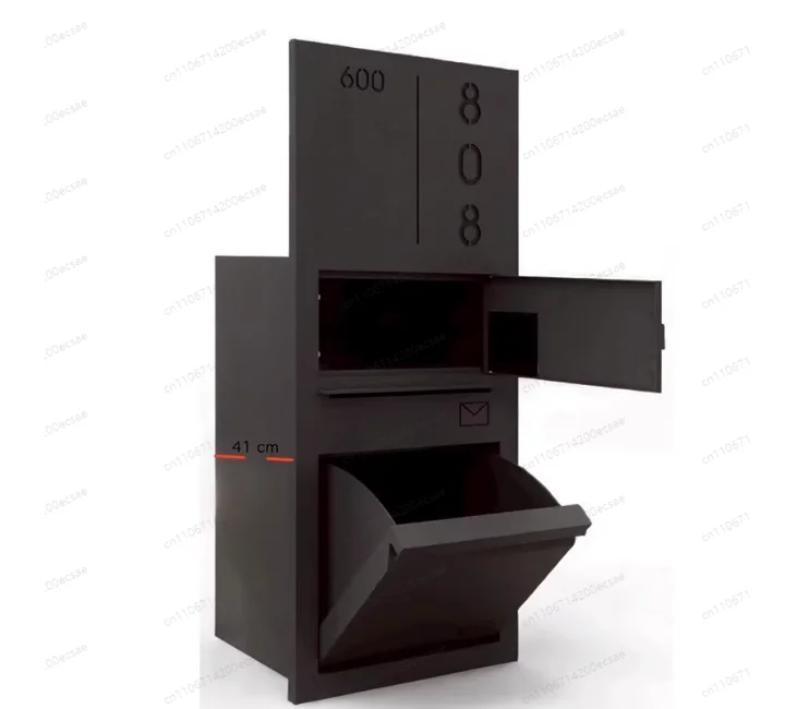 Anti-Theft Home Package Delivery Box & Self-Pickup Locker - Mailbox for Parcels, Documents & Office Courier Receiving