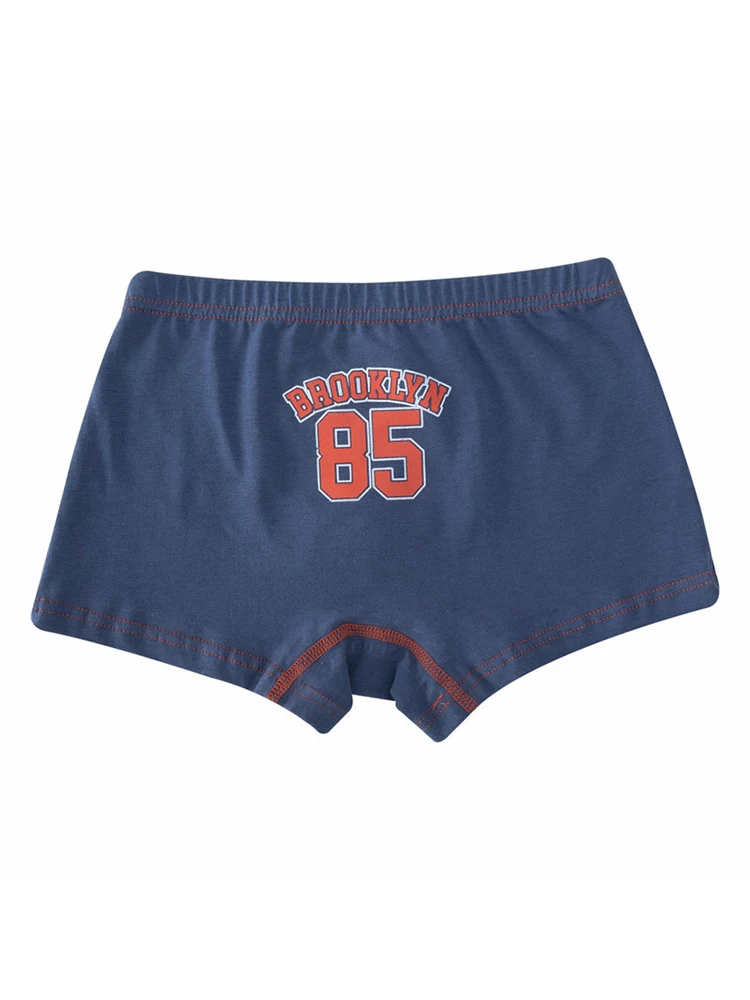 LJMOFA 5pcs Kid Boys Underwear Boxer for Child Soft Cotton Breathable Underpants Boy Football Panty Basketball Sport Shorts B176