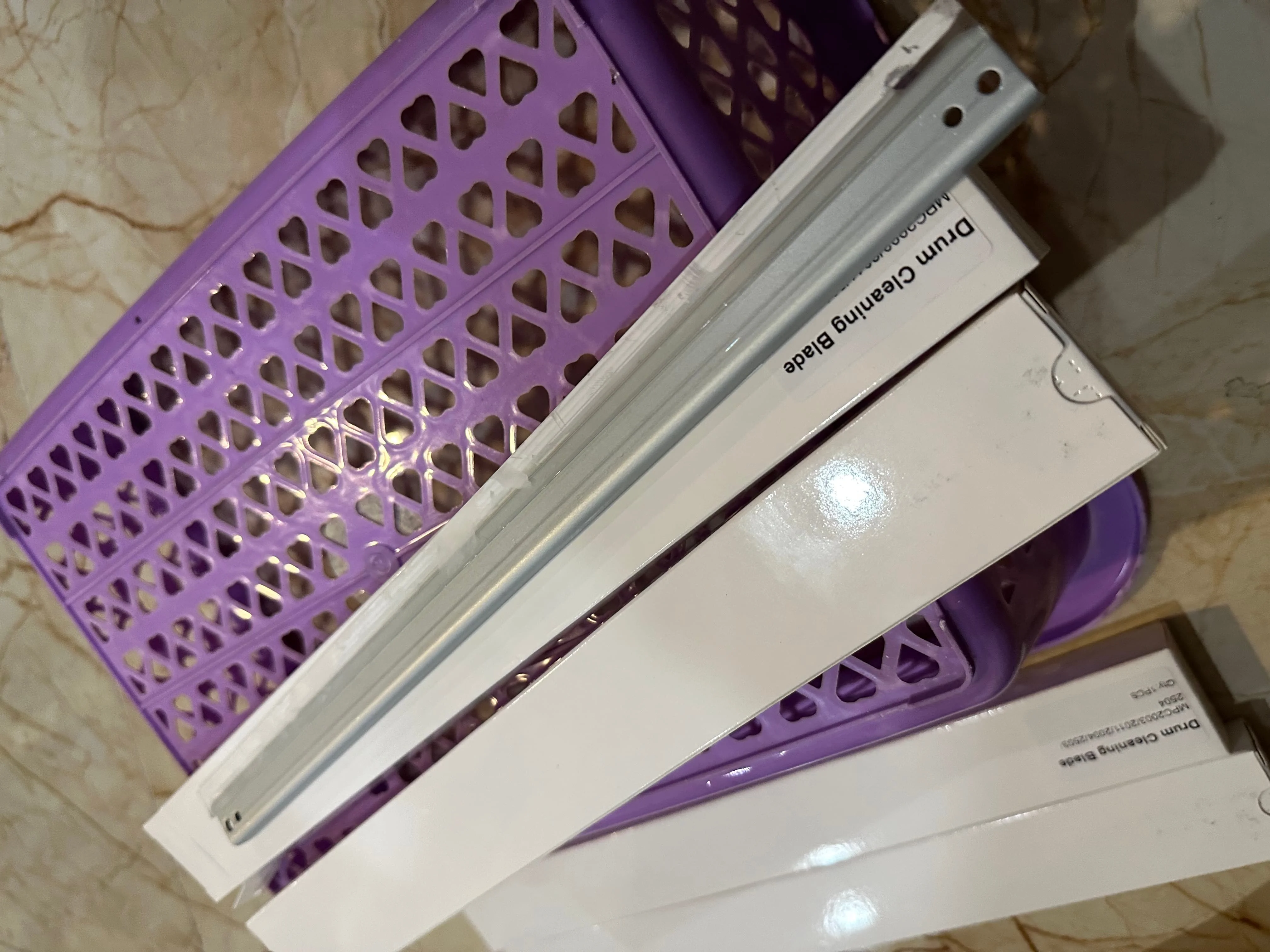 Drum Cleaning Blade for Ricoh MPC2003 MPC2503 MPC2004 MPC2504 MPC2011SP MP C2003 C2503 C2004 C2504 C2011 C2011SP Cylinder Blade