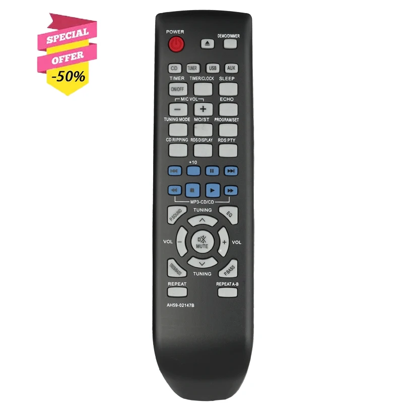 AH59-02147B Pilot zdalnego sterowania kompatybilny z systemem audio Samsung MM-G25 MM-G35 MMG25 MMG35 Zamienny kontroler