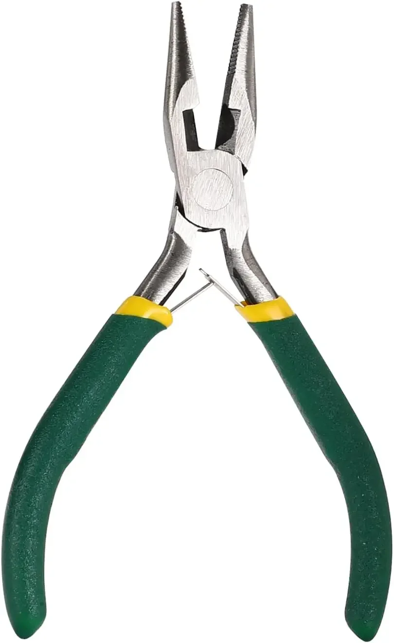 Needle Nose Pliers Jewelry Pliers for Jewelry Making Mini Plier Chain Nose Pliers Jewelry Plier Making Tool 4.5 Inch