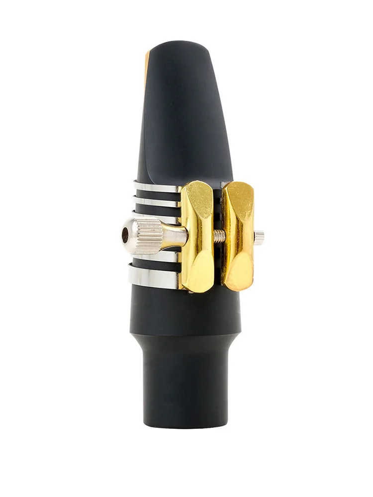 Sopran/Alt/Tenor Saxophon Mundstück Einstellbare Saxophon Kopfstück Einzelne Schraube Befestigungs Clip Edelstahl Zubehör – Detail 10