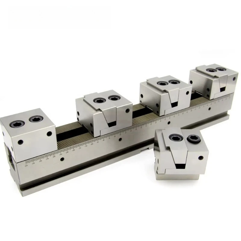 Parallel Combined Multigrip Vise for CNC Milling Machine