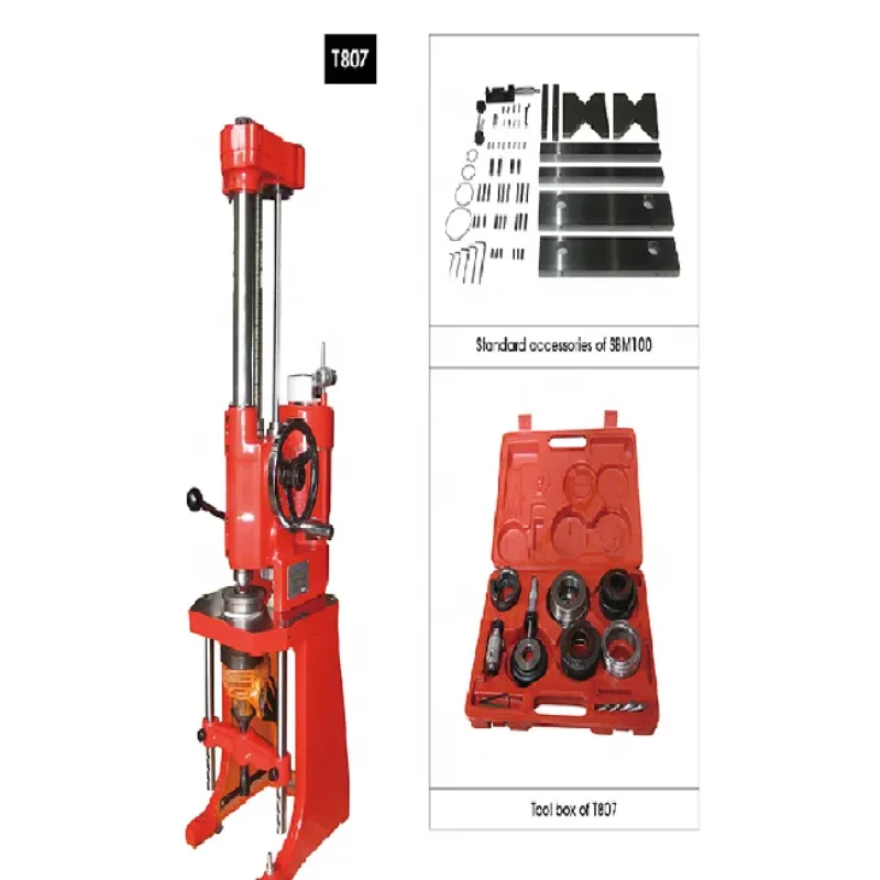 Klein formaat cilinder boormachine T807 Motorblok boormachine Verticale cilinder boormachine