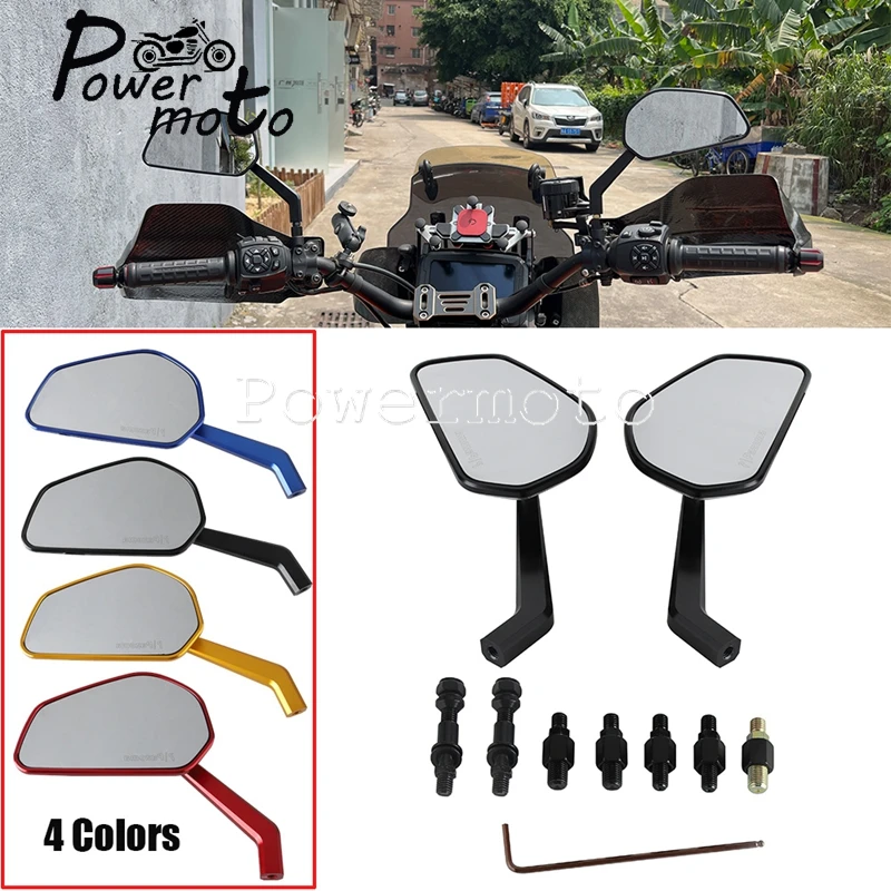 

Left & Right Side Mirror For Harley Softail Low Rider ST S Slim Street Bob Pan America Touring Dyna Motorcycle Rearview Mirrors