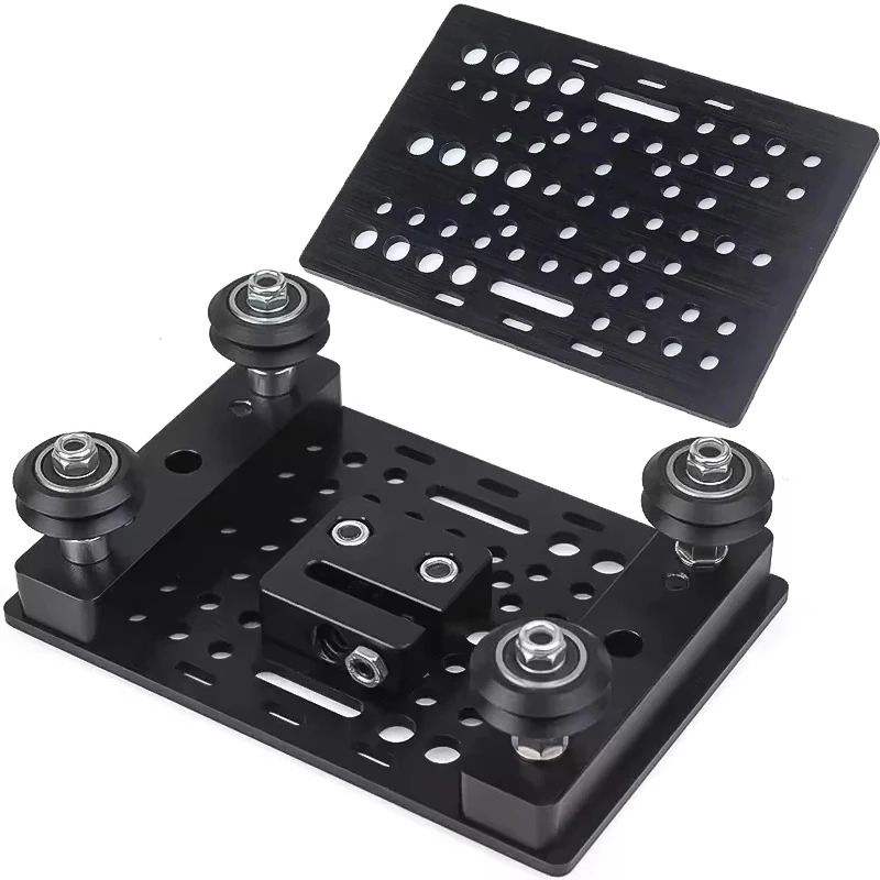 

Openbuilds V-Slot Gantry Plate Universal 20-80mm Aluminum for CNC Router 3D Printer Precise Linear Rails Accessory