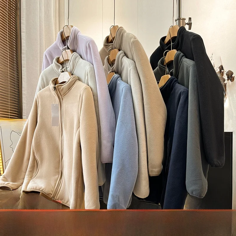 

Наружное модное пальто с воротником-стойкой на подкладке Jaet ex Теплое полиэфирное волокно Длинное пальто на молнии све для осени с...