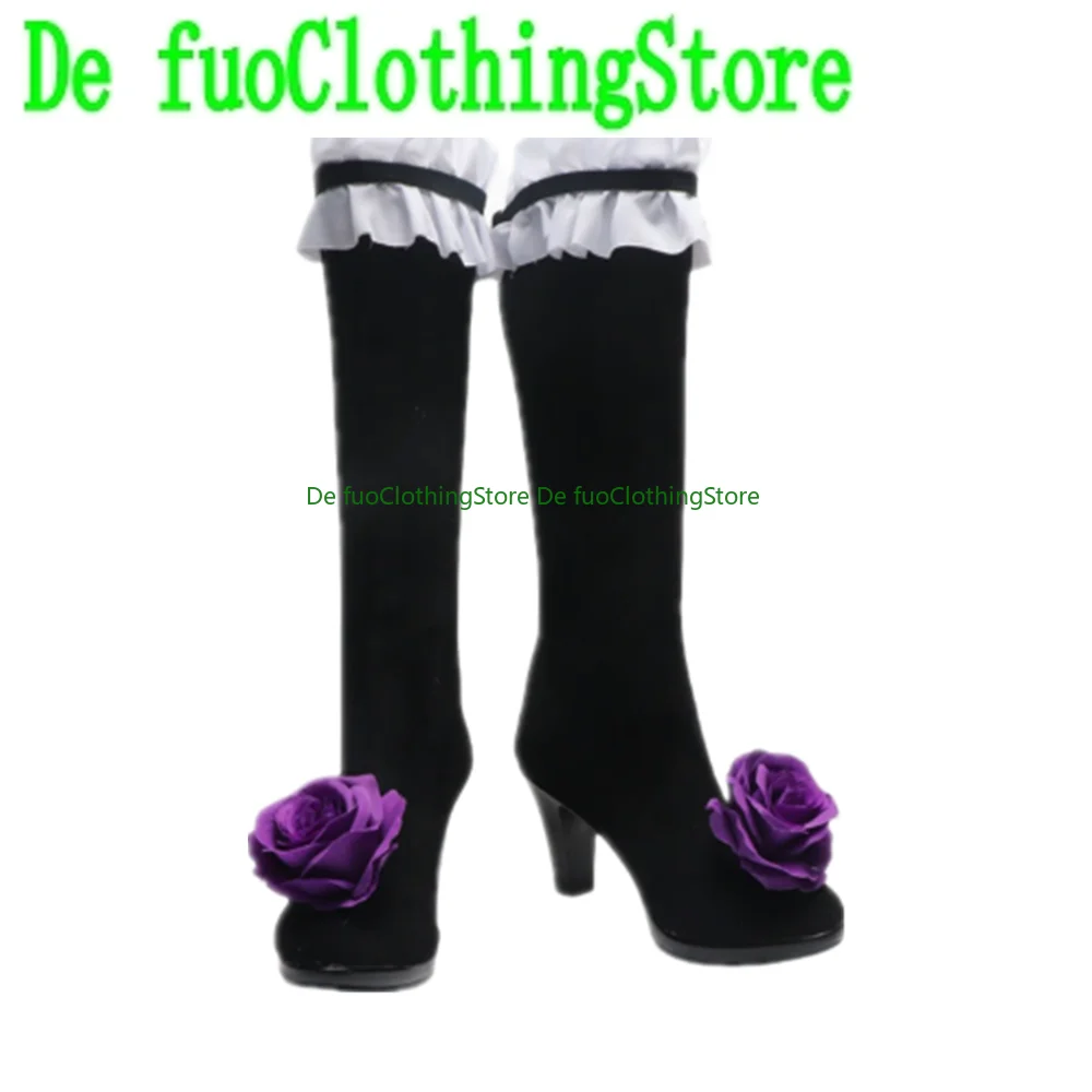 Defuoclothing mercúrio lampe rozen donzela cosplay sapatos botas jogo anime jogo rpg festa de halloween adereços sapatos botas