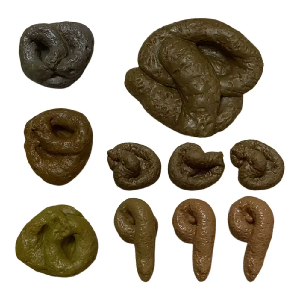 10 pçs falso brincadeira realista truque novidade mordaça para abril tolos festa decoração adulto piada truque novidade piadas presente divertido