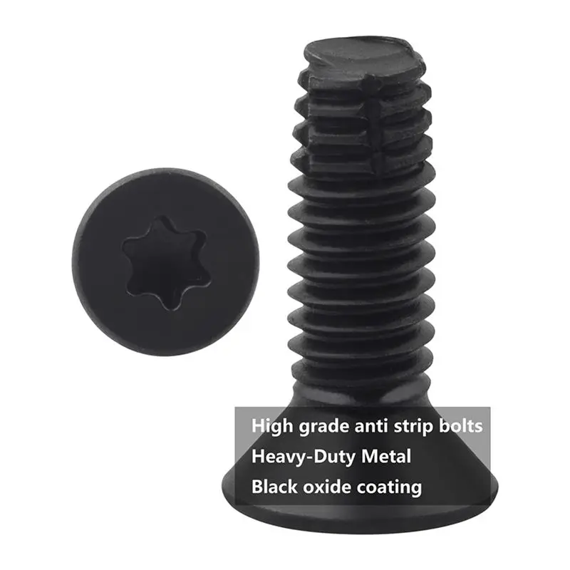 

AU28-Torx Screws Bolts For Jeep Wrangler CJ YJ LJ TJ 1976-2006,Replacement For Doors, Windshield, Roll Bar, Tailgate, 40PCS