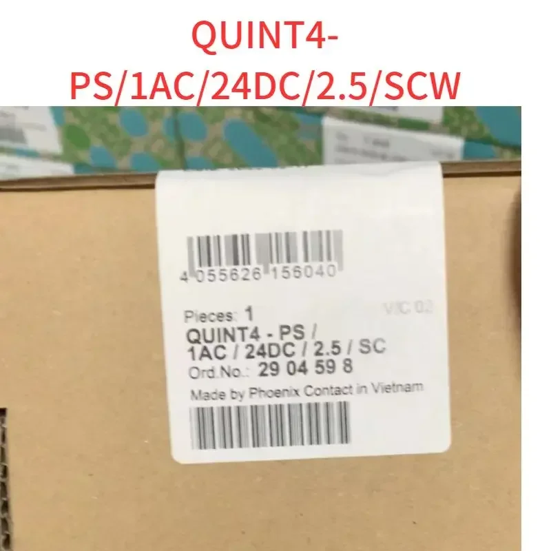 

Brand New Power Supply QUINT4_PS 2904598 quint4-ps/1ac/24dc/2.5/sc