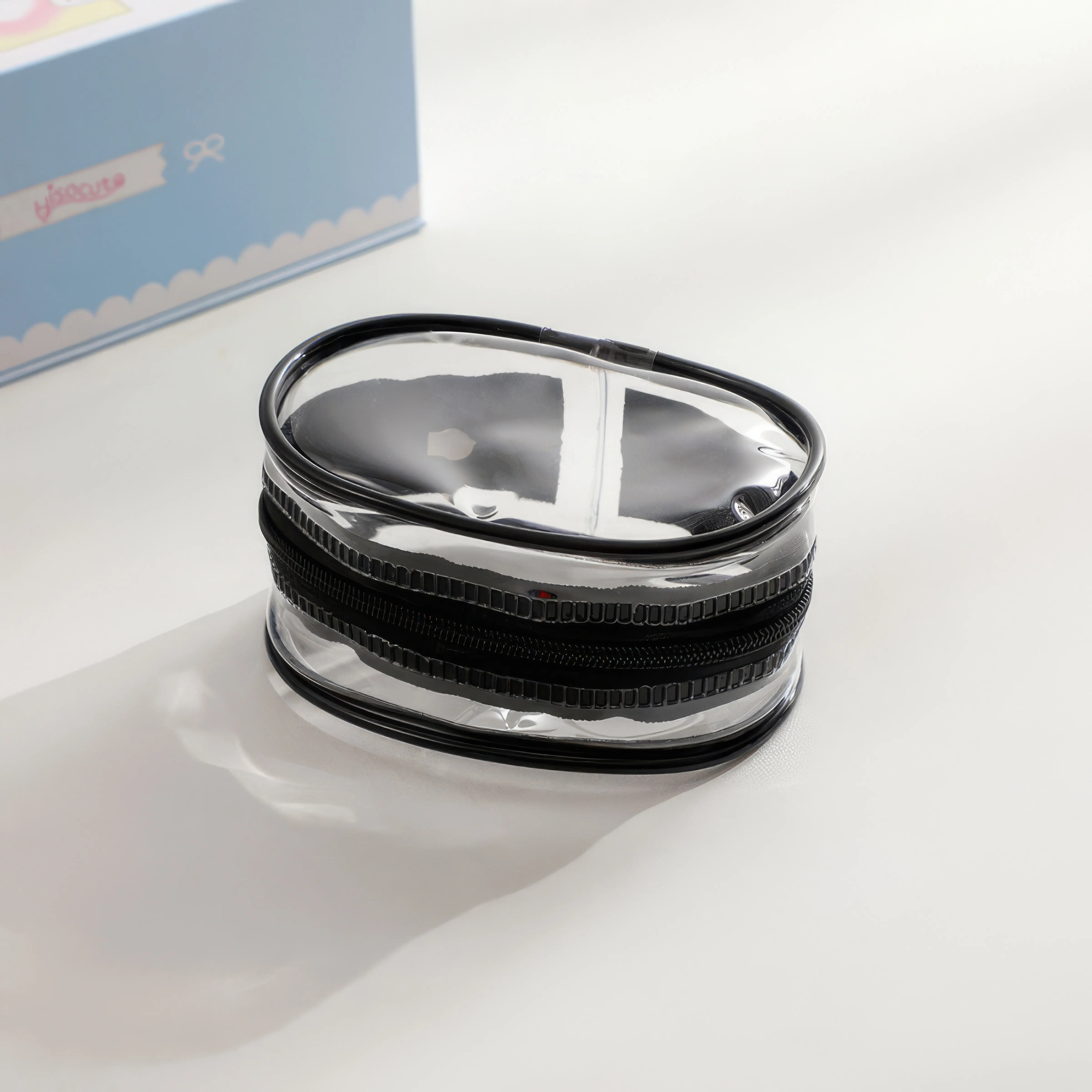 Hard Shell Travel Cable Organizer - Clear Case to Protect Charger & Cables, Portable & Tangle-Free