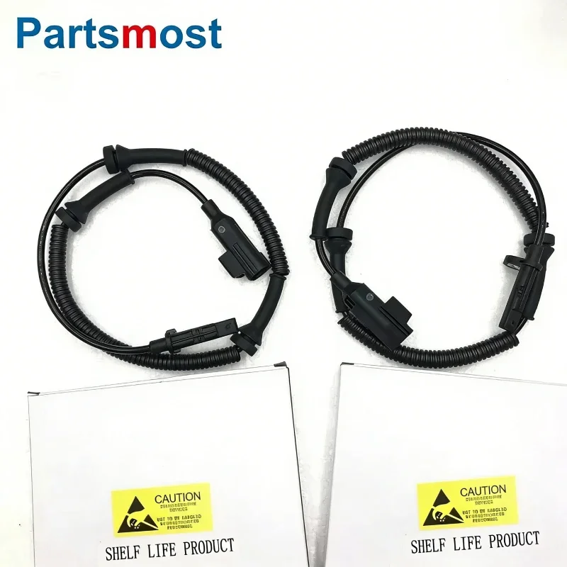 FRONT REAR ABS SENSOR FOR RANGE ROVER VELAR 2017-2020 JAGUAR F-PACE ANTI LOCK BRAKE WHEEL SPEED WIRES LR090860 LR140695 LR090859