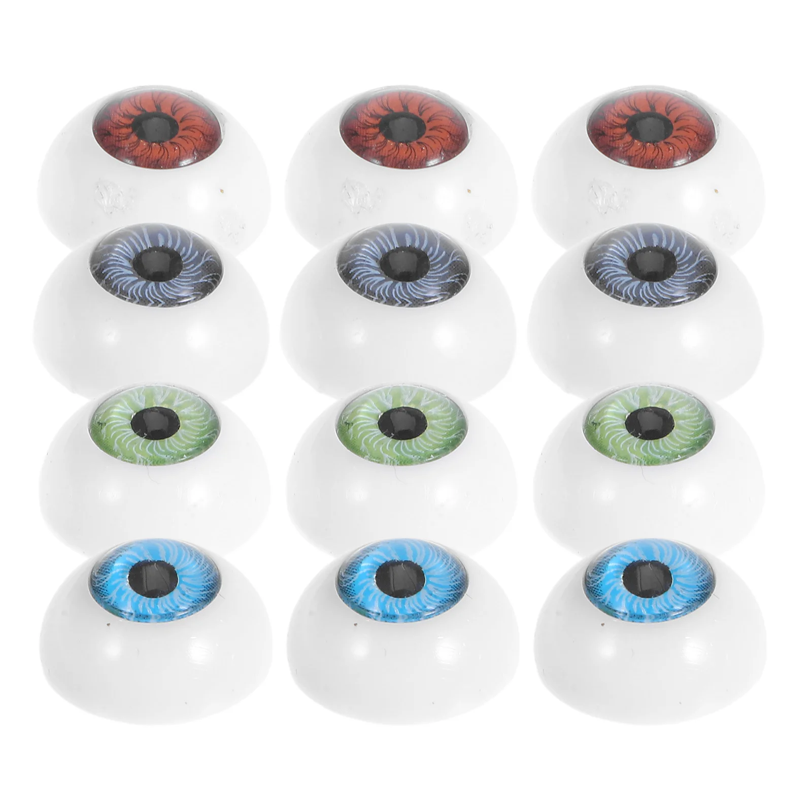 

40Pcs Round 20Mm Cartoon Eyes for Crafts Plastic DIY Eyes Realistic Handmade Eye Balls for Stuffed Animal and Crochet Projects