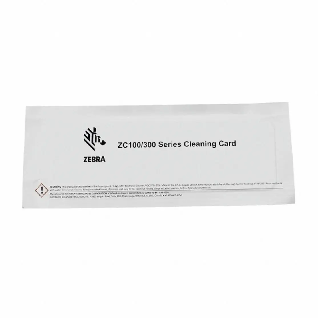 ZC100 ZC300 Printer Cleaning Card 105999-311 170mm Long Original for Zebra ZC100 ZC300 Series Printer Cleaning Card