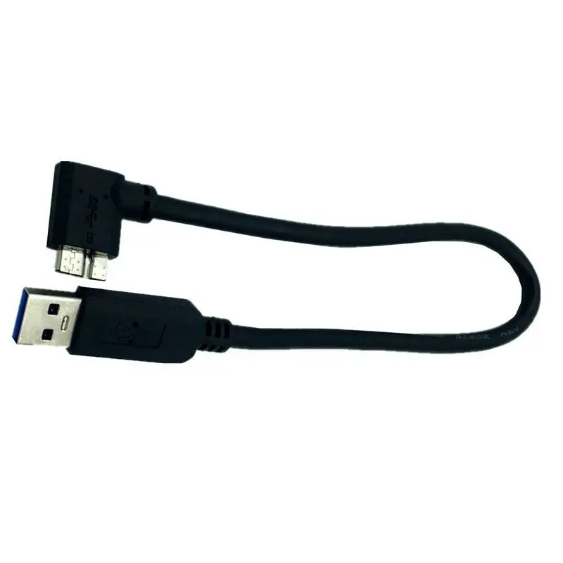 USB 3.0 AM To Micro BM 90 Degree Elbow Right Portable Storage Device Digital Camera Cable Data Cable
