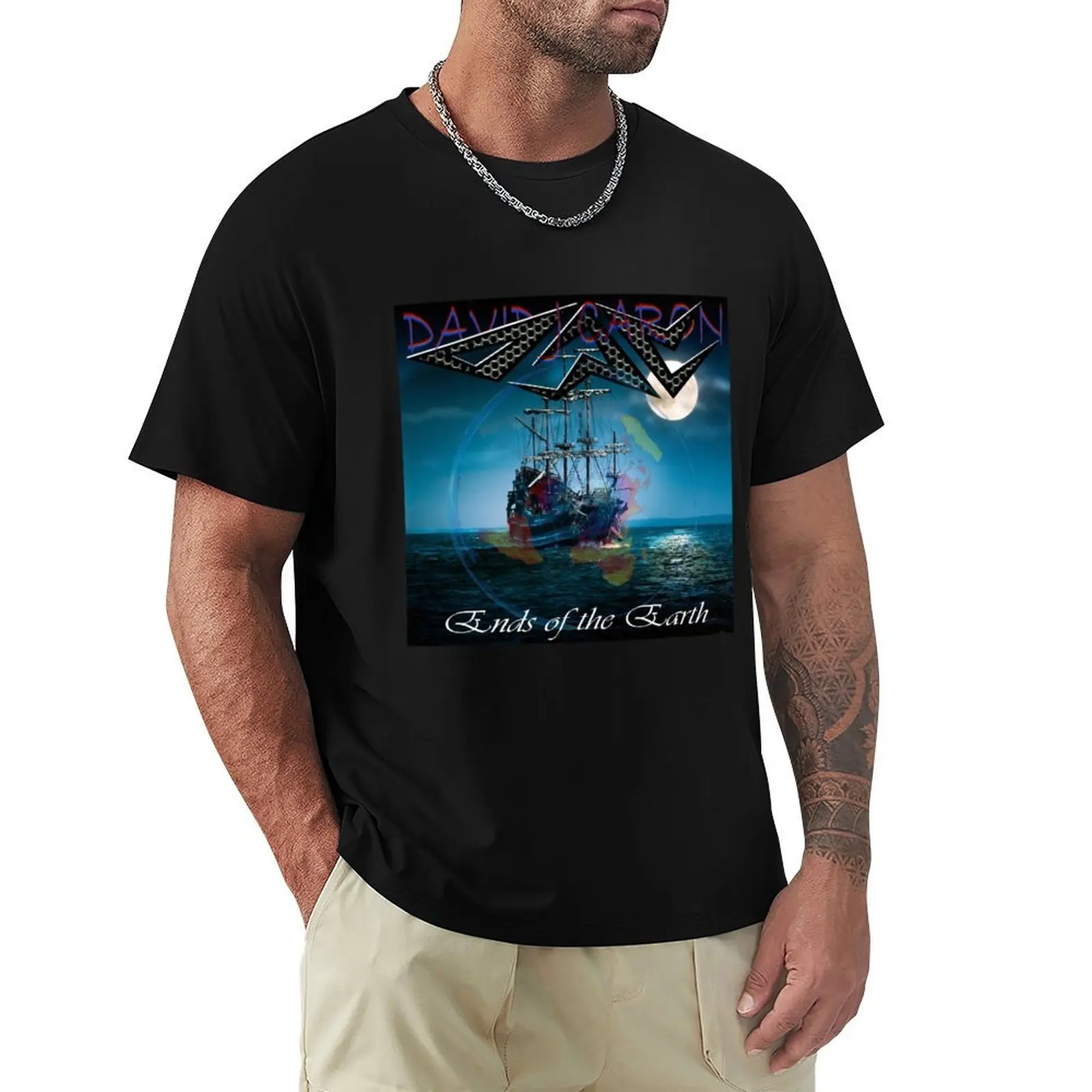 Djc-Ends of the Earth 2 T-Shirt Big and Tall Crew Neck Tee