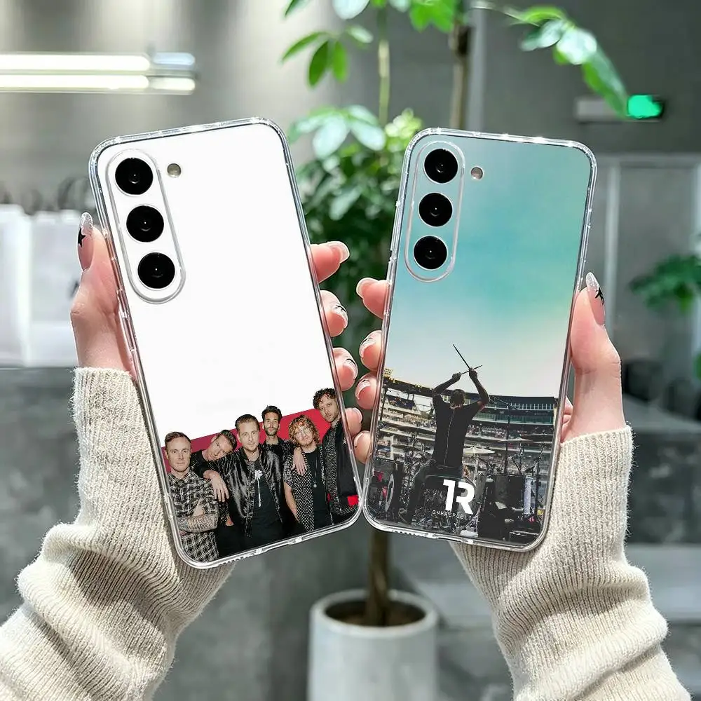 Cool Band 1 O-OneRepublic(1) Clear Hard Phone Case For Samsung A71, A70, A52, A51, A40, A30,Transparent Cover