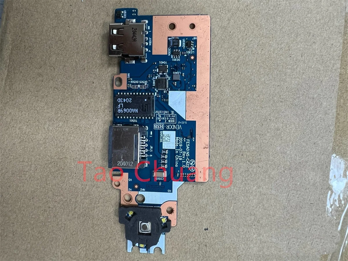 

FOR LENOVO ThinkPad E15 R15 USB Switch Button Board NS-C422