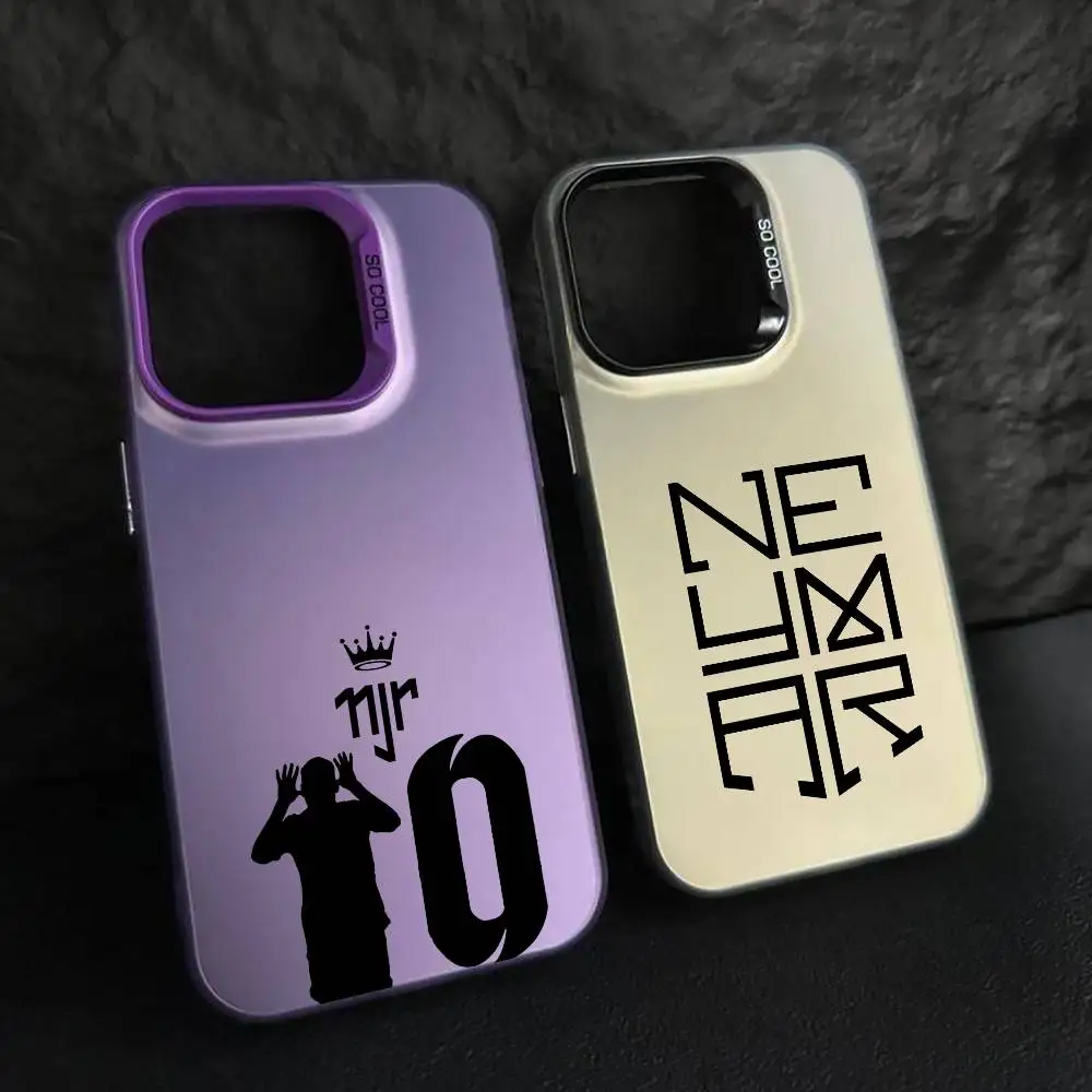 Neymar Football Star Phone Case For iPhone 17,16,15,14,13,12,11,Mini,Pro,MAX Matte Shockproof Phone Case