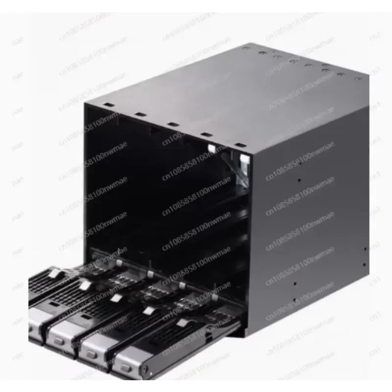 5 Bay 3.5 Inch SATA HDD Enclosure Trayless Hot Swap 5.25 Internal Hard Drive Rack Cage for PC Server Data Storage