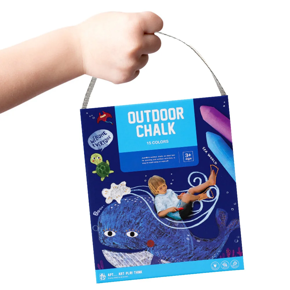 طباشير رصيف جامبو للأطفال ، ملعب غبار ، ألعاب تعليمية ، ممر خارجي ، أدوات مكتبية مدرسية ، هدايا للأطفال ، 20 ×