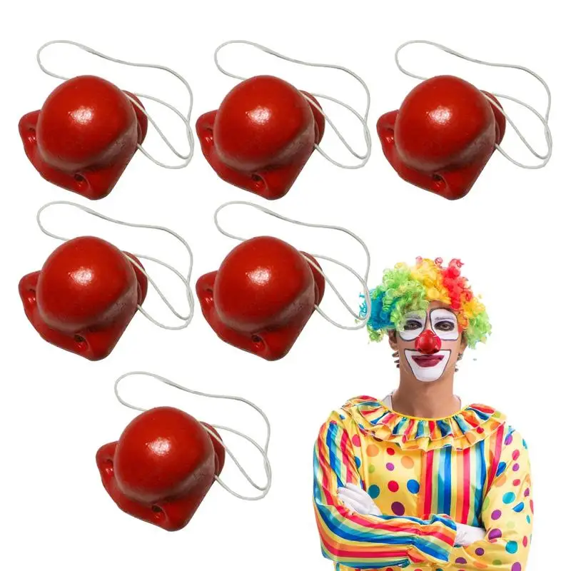 Clown Neus Spons Ballen Party Cosplay Rekwisieten Rode Bal Schuim Circus Clown Neus Comic Party Clown Rode Neus Make-Up Halloween Jurk