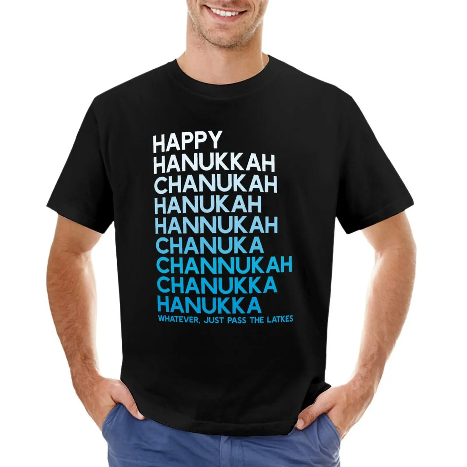 Hanukkah Spelling Shirt T-Shirt graphic t shirts shirts graphic luxury clothes men