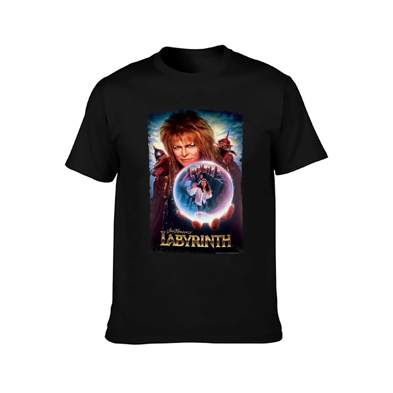 box magicial the labyrinth film idol art gift for fans T-Shirt Running Performance Short Sleeve Tee T-Shirt