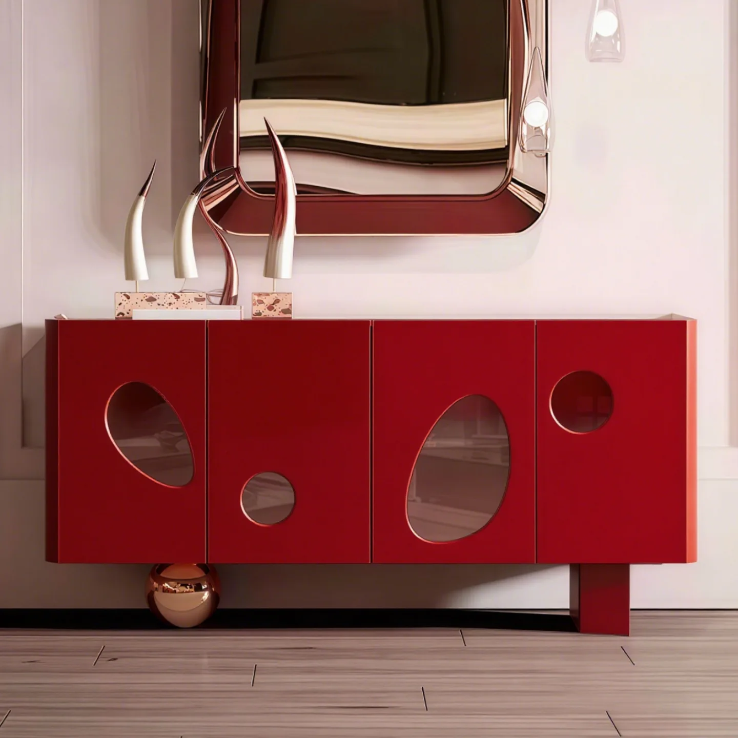 LXn minimalist paint dining side cabinet entrance shoe cabinet simple and modern