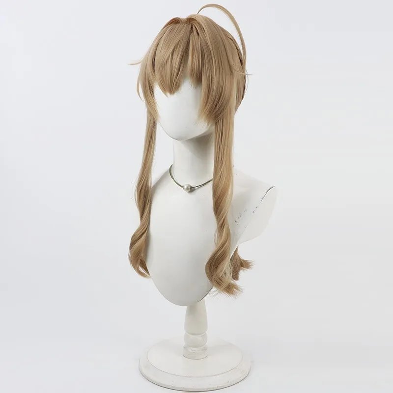 Mignon Secret de la sorcière silencieuse Monica Cosplay perruque sorcière silencieuse style marron