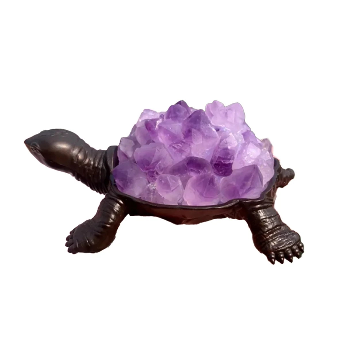 

Crystal Stone Tooth Turtle Cute Animal Figurines Healing Statue for Home Decoration Child Collection Gifts