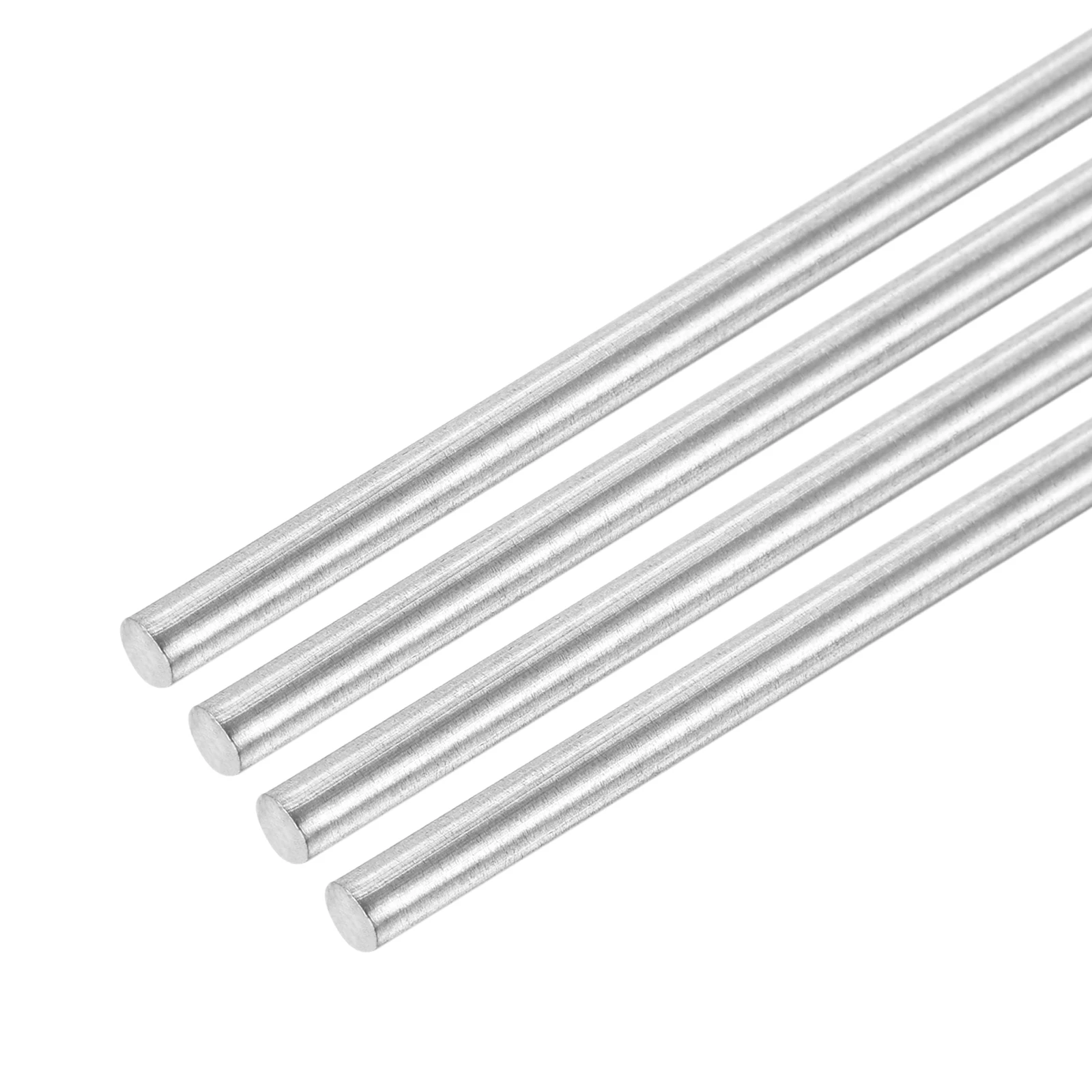 4/5/8/10Pcs 304 Stainless Steel Solid Round Rod 6/8mm Diameter 80/120/160/240/320/420mm Long Linear Shaft Rod Bars for DIY Craft