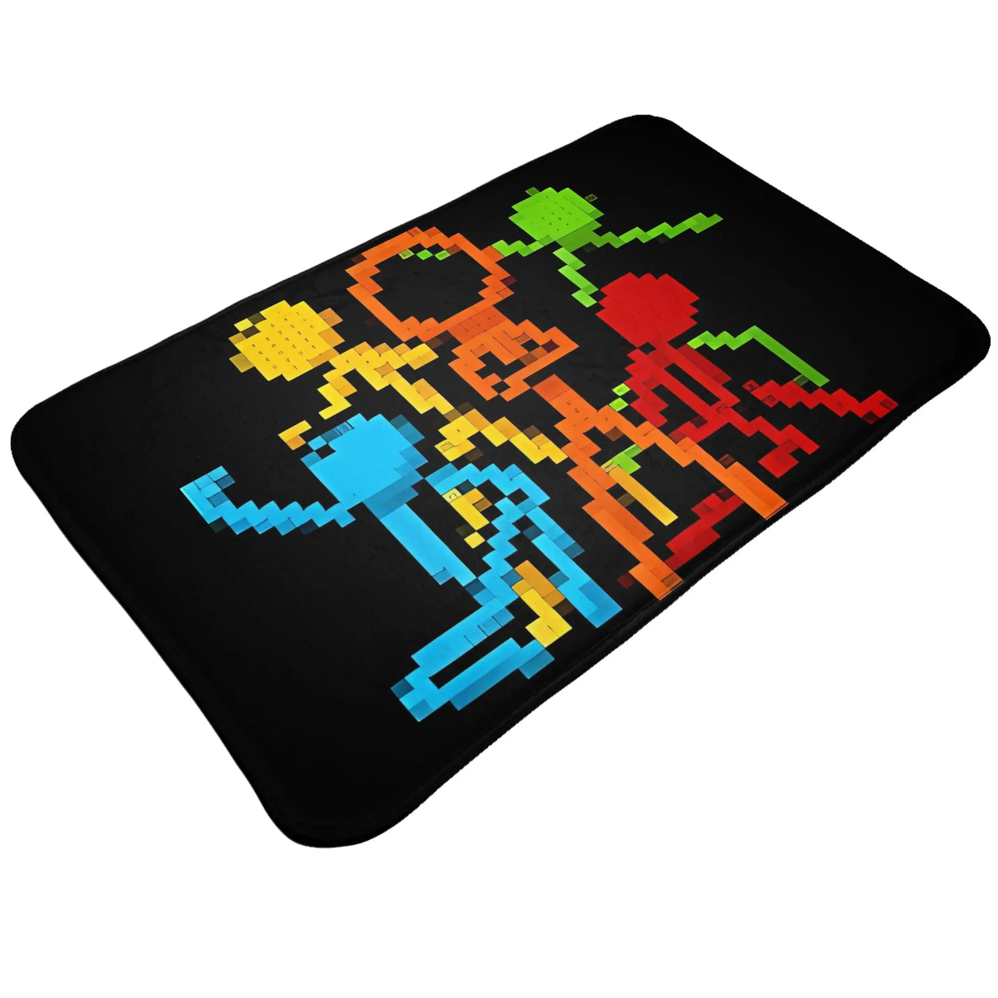 Stick Figures Anti-Slip Doormat Bedroom Mat Alan Becker Entrance Indoor Home Decorative