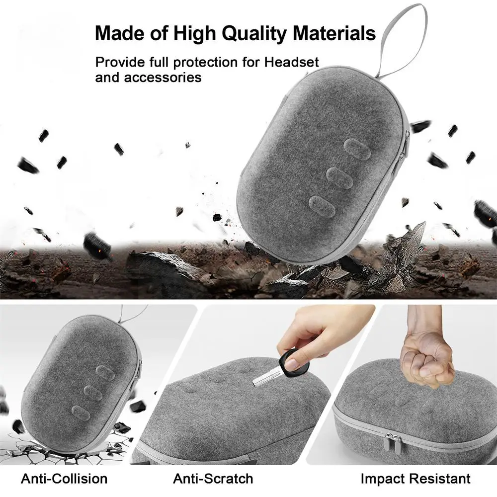 Storage Bag For Meta/ 2 Travel Carrying Case Headset Controller Hard Portable Protective Quest2 Accessories