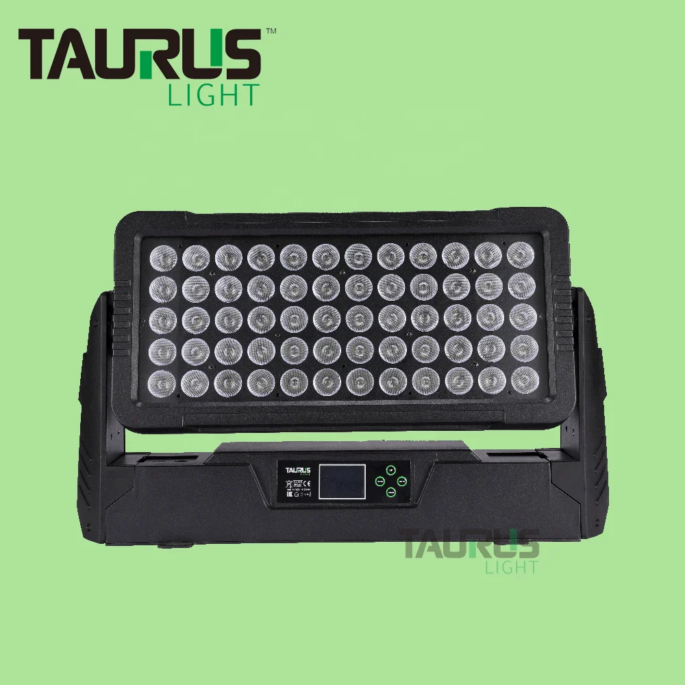 

High Output IP65 Waterproof Moving Head Light LED Outdoor Washer 60x10W RGBW 4 in 1 LED Flood Wash for Stage Disco Lighting