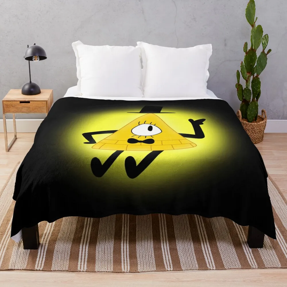 Bill Cipher Throw Blanket decorative Flannel Fabric Giant Sofa Beach Blankets