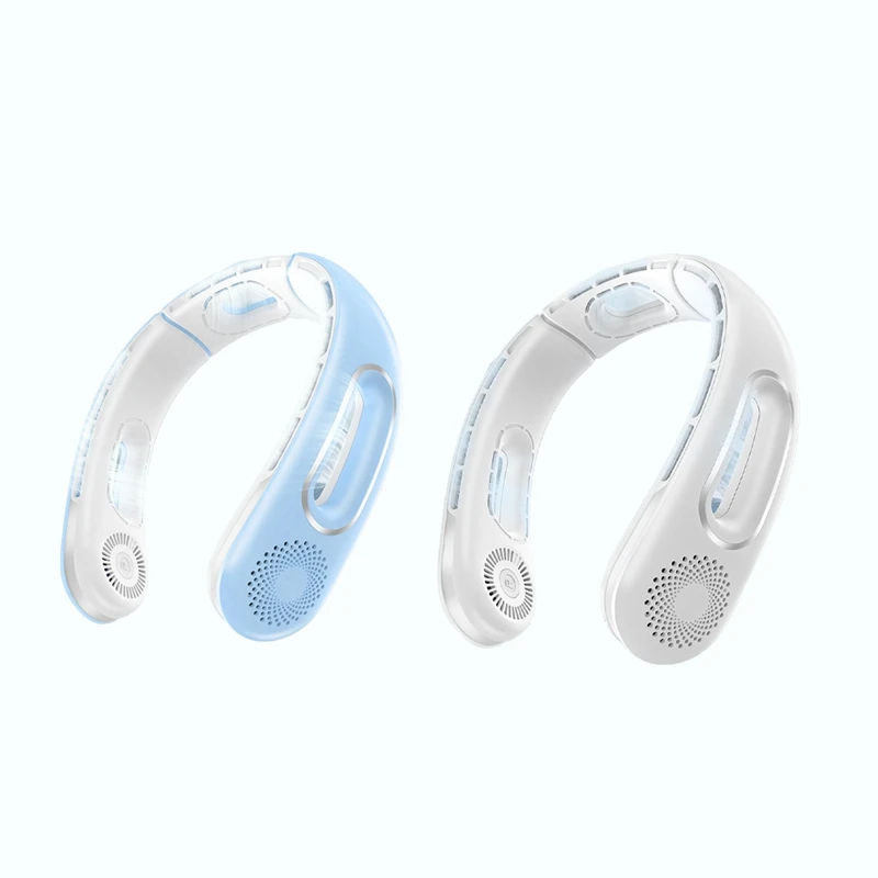 Neck Fan, Hands Free Bladeless Neck Fans Portable Rechargeable, 360° Cooling Neck Fan, For Travel, Outdoor