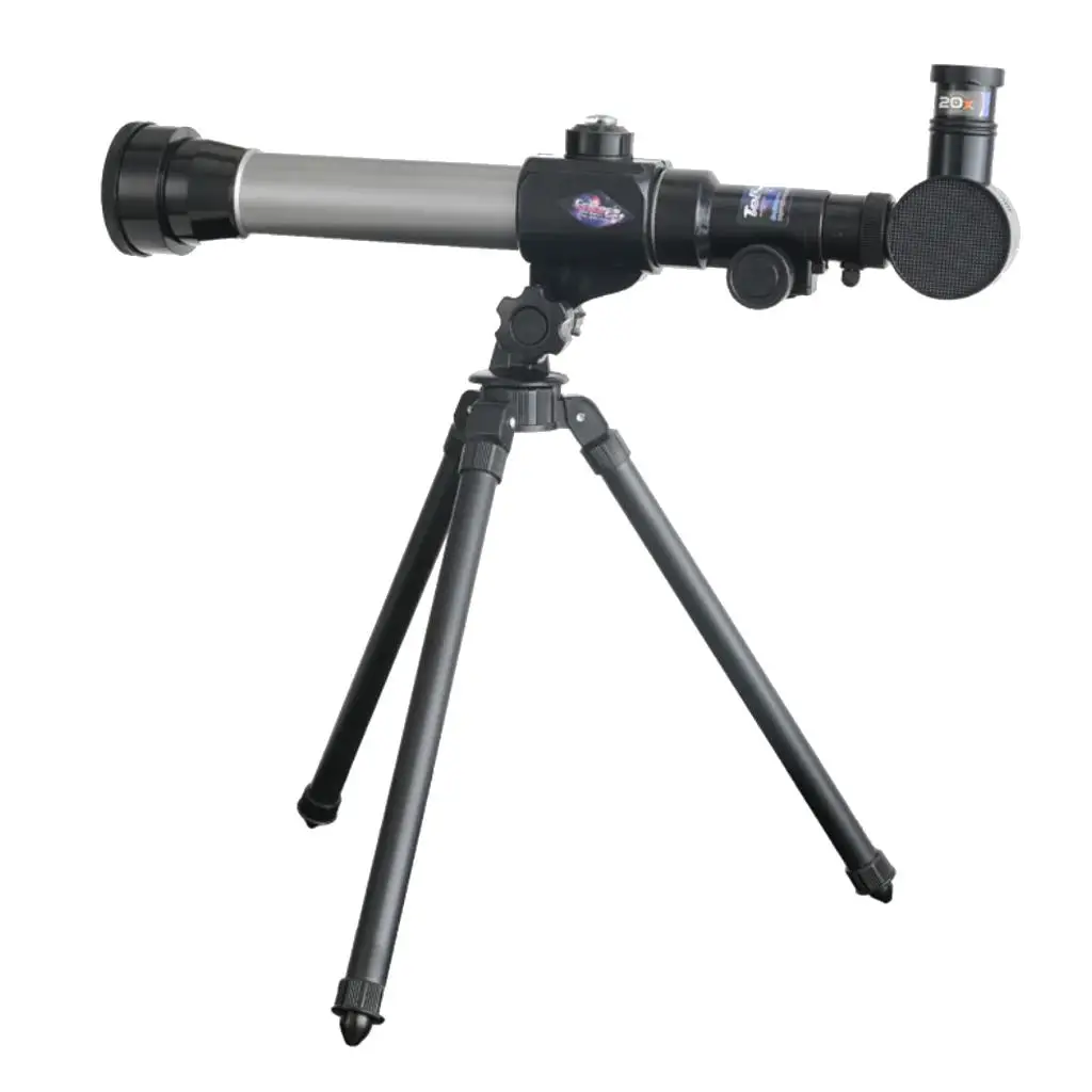 Kids Astronomical Telescope with Auto Focus Tripod Educational Science Toy Refractor Type for Space Exploration
