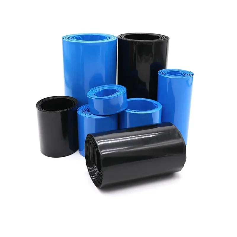 1/2/5m Width 130mm~500mm 18650 Battery Wrap PVC Heat Shrink Tube Pack Insulated Film Wrap Lithium Case Cable Sleeve Shrink Wrap image 6